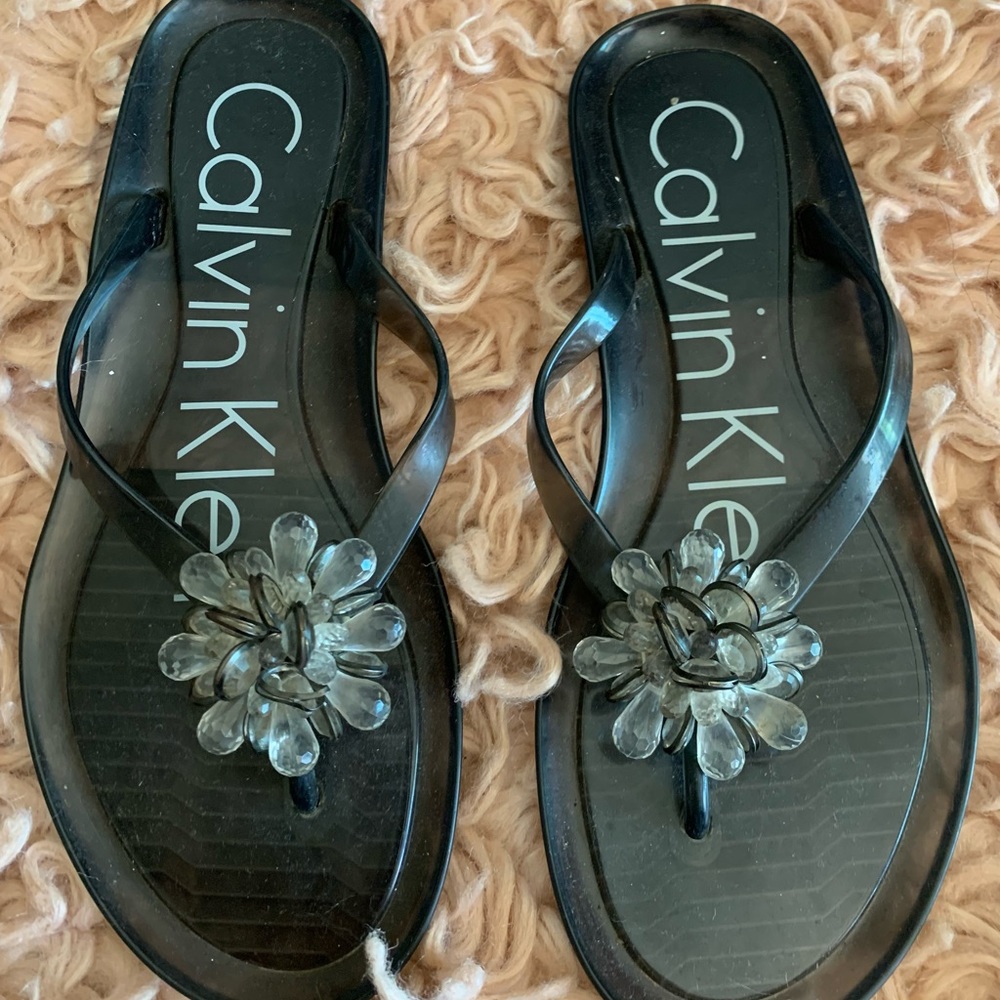 Calvin Klein sandals size 6 good condition